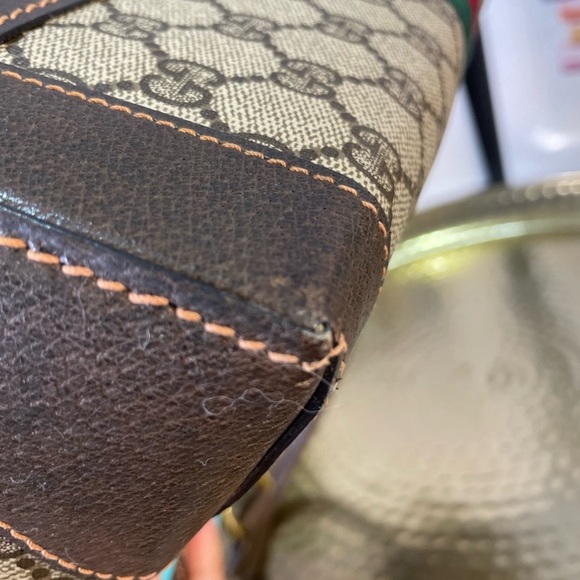 SOLD on other platform . Authentic Vintage Gucci Ophidia/Sherryline Boston - Picture 7 of 15